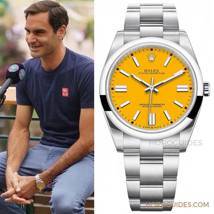 ROLEX - 回顾那些高光时刻，Roger Federer费德勒与Rolex偕伴20年