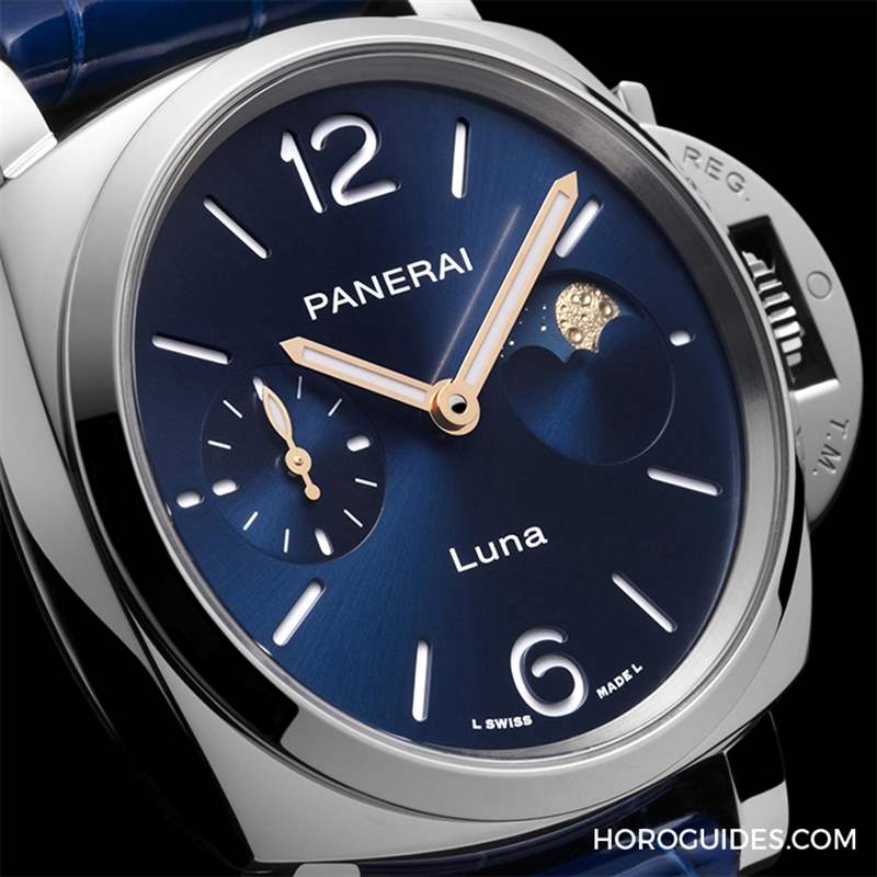 OFFICINE PANERAI - 以月為名，Panerai Luminor Due系列首見月相顯示功能