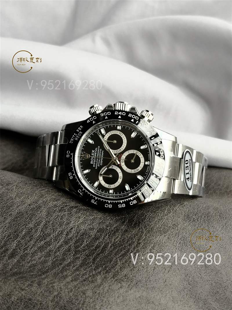 C厂(Clean厂)劳力士4130迪通拿黑钢迪复刻表m116500ln做工怎么样-复刻表