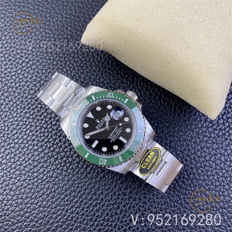C廠(Clean廠)勞力士41mm綠水鬼復(fù)刻表對比正品怎么樣-復(fù)刻表