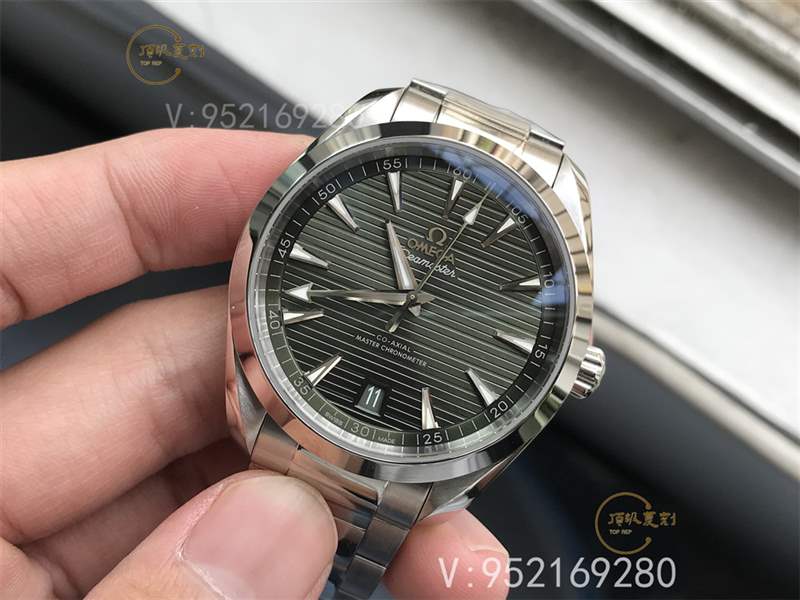 VS厂海马150-揭秘VS厂欧米茄海马150柚木绿盘复刻表做工怎么样-复刻表