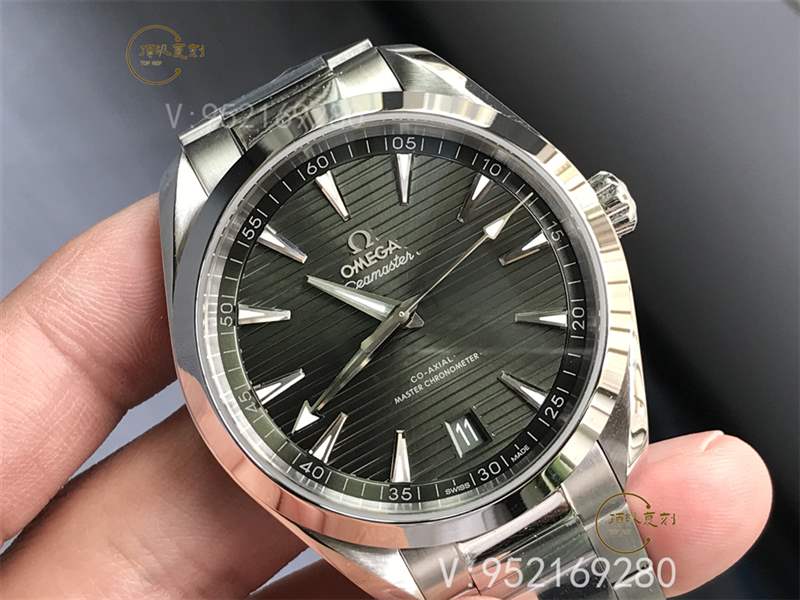 VS厂海马150-揭秘VS厂欧米茄海马150柚木绿盘复刻表做工怎么样-复刻表