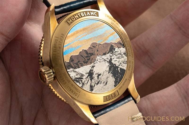 MONTBLANC - 零氧！ 耐用、精准、不起雾｜Montblanc 1858系列Geosphere世界时区零氧限量腕表的极限探险魂