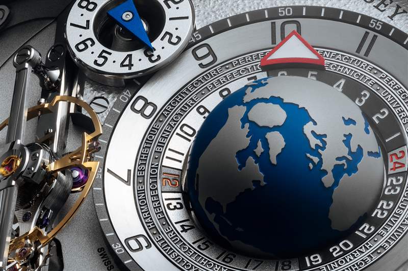 Greubel Forsey GMT Balancier Convex 推出模糊了 GMT 和世界计时器之间的界限-复刻表