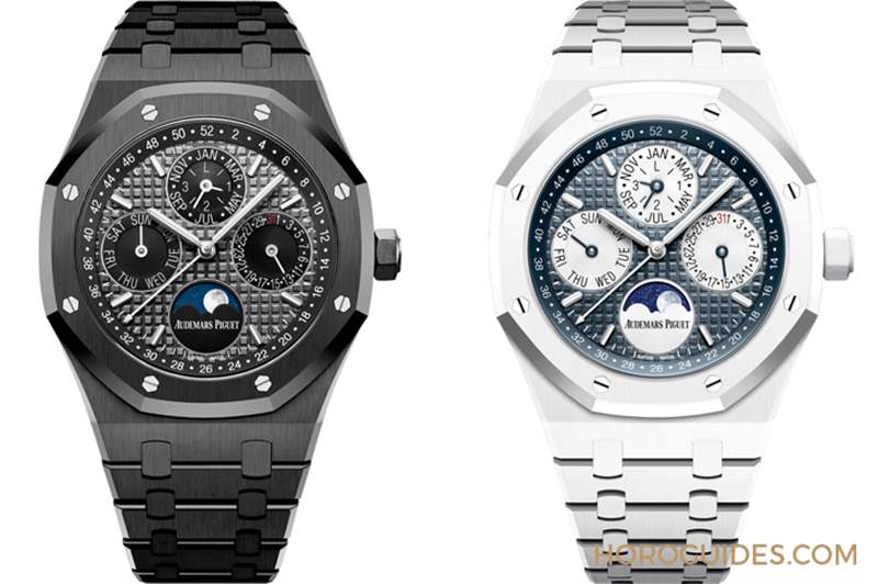 AUDEMARS PIGUET - 爱彼第一只蓝色陶瓷表！ 皇家橡树万年历蓝色陶瓷链带腕表