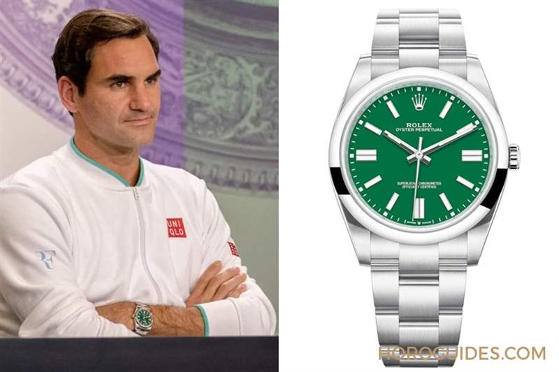 ROLEX - 回顾那些高光时刻，Roger Federer费德勒与Rolex偕伴20年