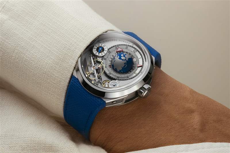 Greubel Forsey GMT Balancier Convex 推出模糊了 GMT 和世界计时器之间的界限-复刻表