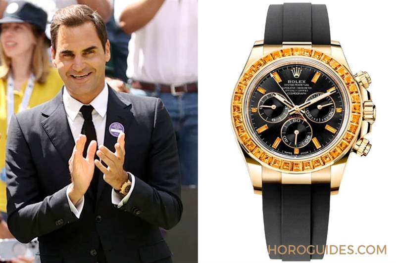 ROLEX - 回顾那些高光时刻，Roger Federer费德勒与Rolex偕伴20年