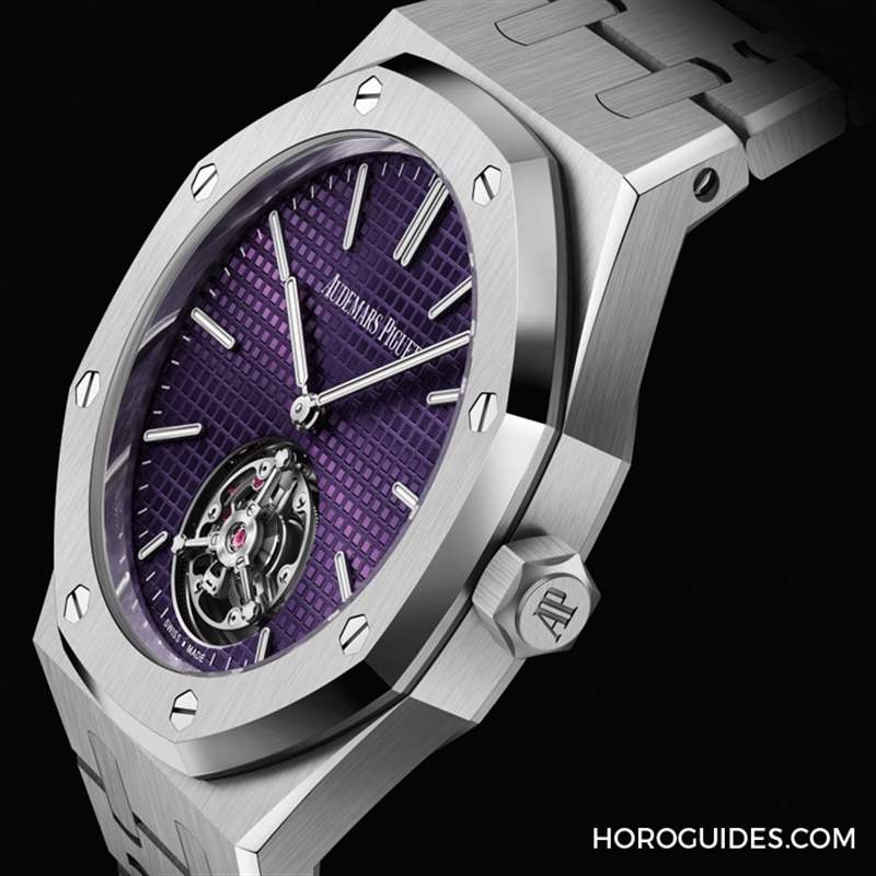 AUDEMARS PIGUET - 爱彼RD#3又更小了！ 37mm款以墨紫面盘初亮相