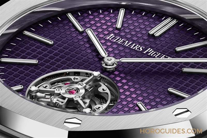 AUDEMARS PIGUET - 爱彼RD#3又更小了！ 37mm款以墨紫面盘初亮相