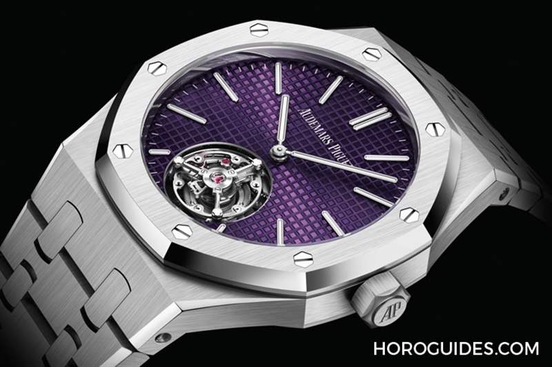 AUDEMARS PIGUET - 爱彼RD#3又更小了！ 37mm款以墨紫面盘初亮相