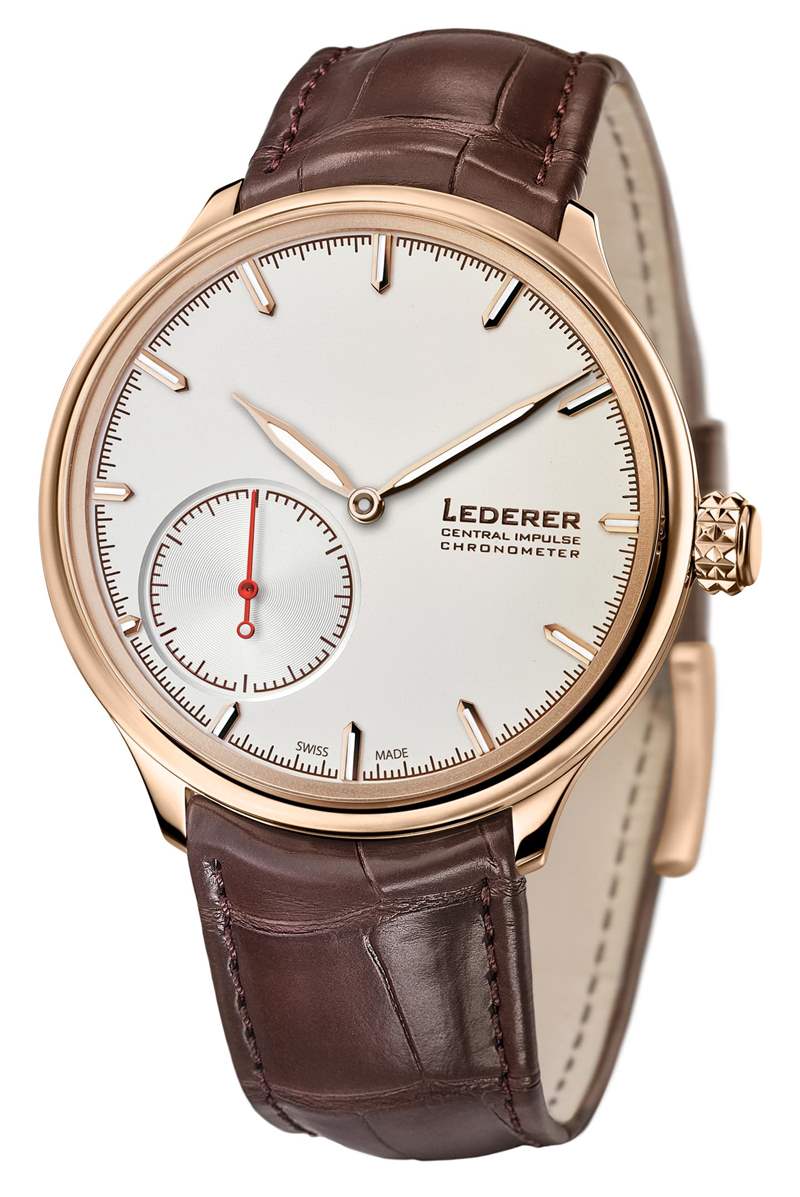 Bernhard Lederer Central Impulse Chronometer 腕表是紳士對精準的追求-復刻表