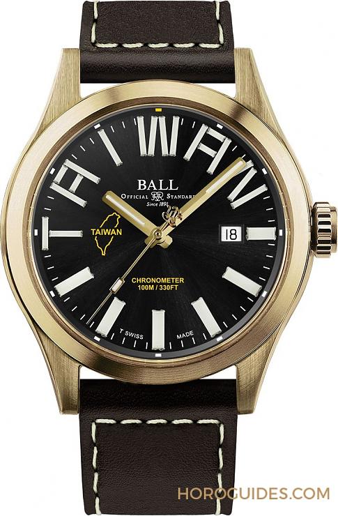 BALL WATCH - 鐵道迷注意！ 波爾表Engineer III 臺灣騰云號火車130周年紀念腕表