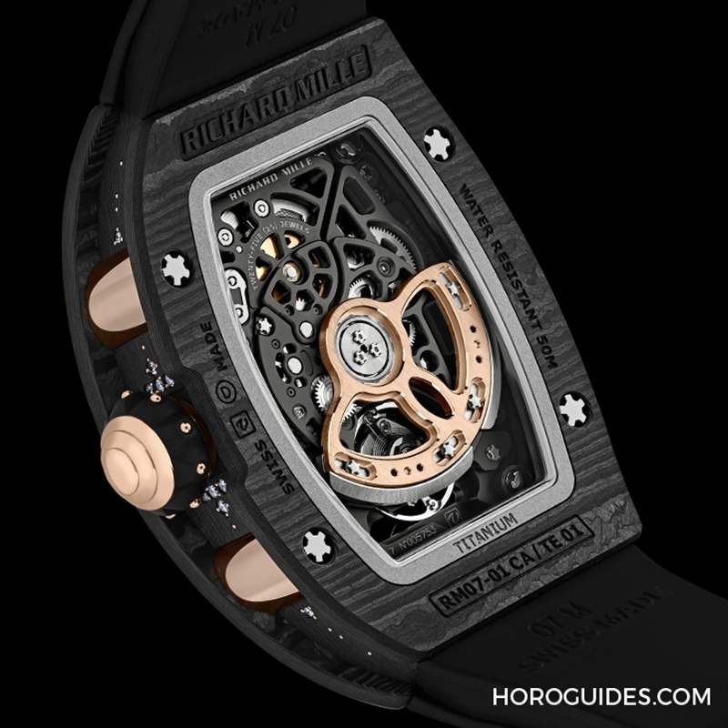 碳纖維鑲嵌鉆石的明暗共生之美|RICHARD MILLE RM 07-01 INTERGALACTIC星系推出4款新作-復(fù)刻表