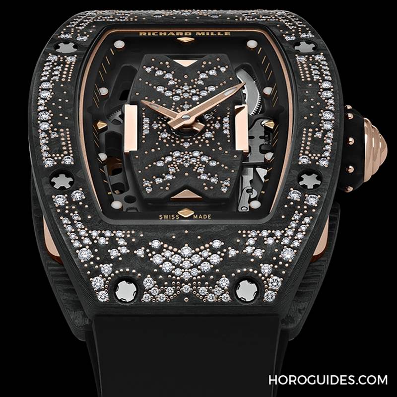 碳纖維鑲嵌鉆石的明暗共生之美|RICHARD MILLE RM 07-01 INTERGALACTIC星系推出4款新作-復(fù)刻表