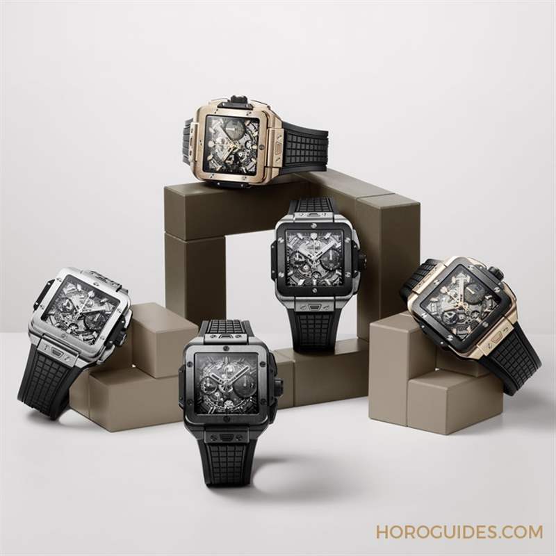 HUBLOT - 高階運動方表這樣搭，怎一個瀟灑了得｜Hublot Square Bang Unico計時碼表