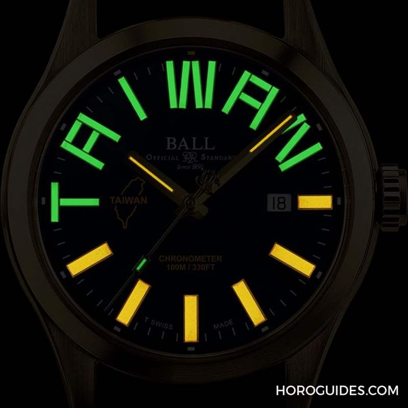 BALL WATCH - 鐵道迷注意！ 波爾表Engineer III 臺灣騰云號火車130周年紀念腕表