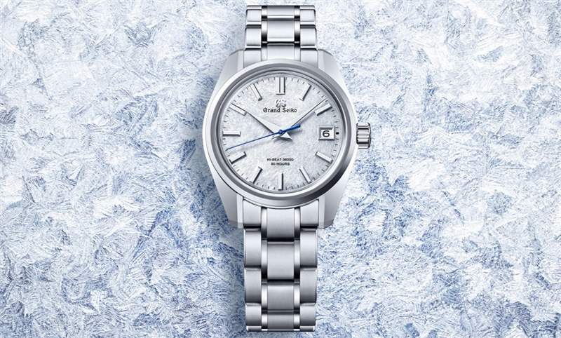 淡藍面盤呈現巖手山「融雪」美景，Grand Seiko 44GS首款白鋼材質