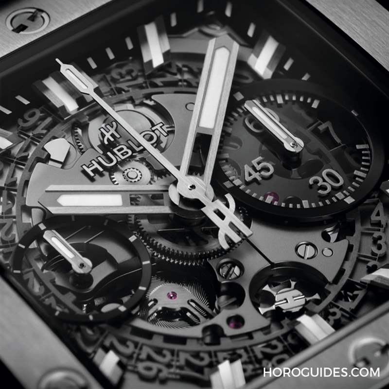 HUBLOT - 高階運動方表這樣搭，怎一個瀟灑了得｜Hublot Square Bang Unico計時碼表