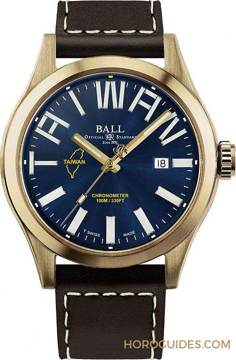 BALL WATCH - 鐵道迷注意！ 波爾表Engineer III 臺灣騰云號火車130周年紀念腕表