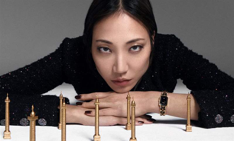 35年經(jīng)典CHANEL Première腕表升級再現(xiàn)，超模樸秀珠同框揭幕