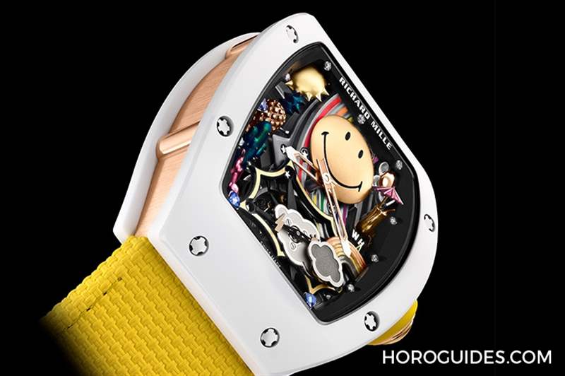 RICHARD MILLE - Richard Mille少見樂園化的一面！ RM 88 Smiley自動上鏈陀飛輪腕表