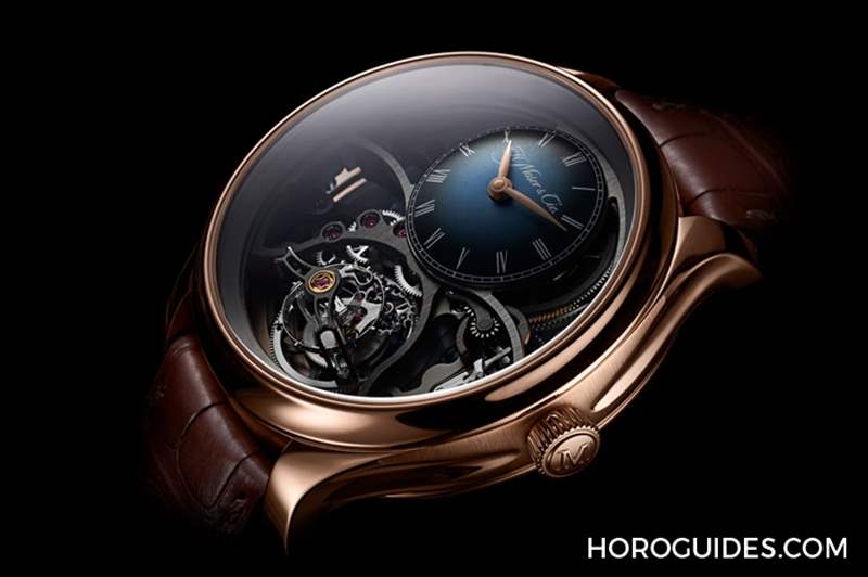 賀高登鐘表50周年！ H. Moser & Cie.勇創(chuàng)者圓柱陀飛輪鏤空紀念腕表限量發(fā)行