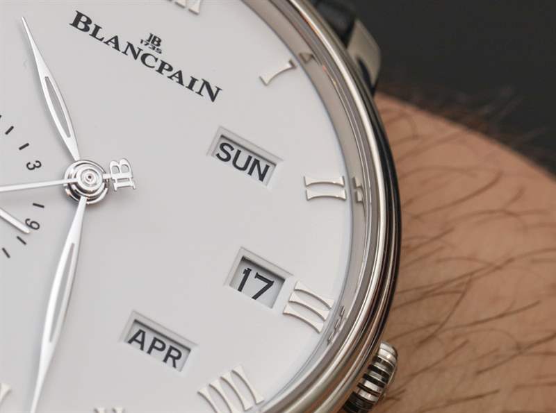 寶珀Villeret Quantieme Annuel GMT手表-復刻表