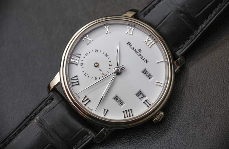 寶珀Villeret Quantieme Annuel GMT手表-復刻表