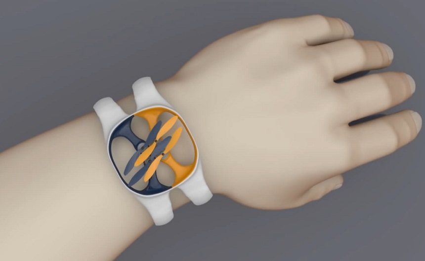 Nixie Wrist可穿戴飛行無(wú)人機(jī)-復(fù)刻表