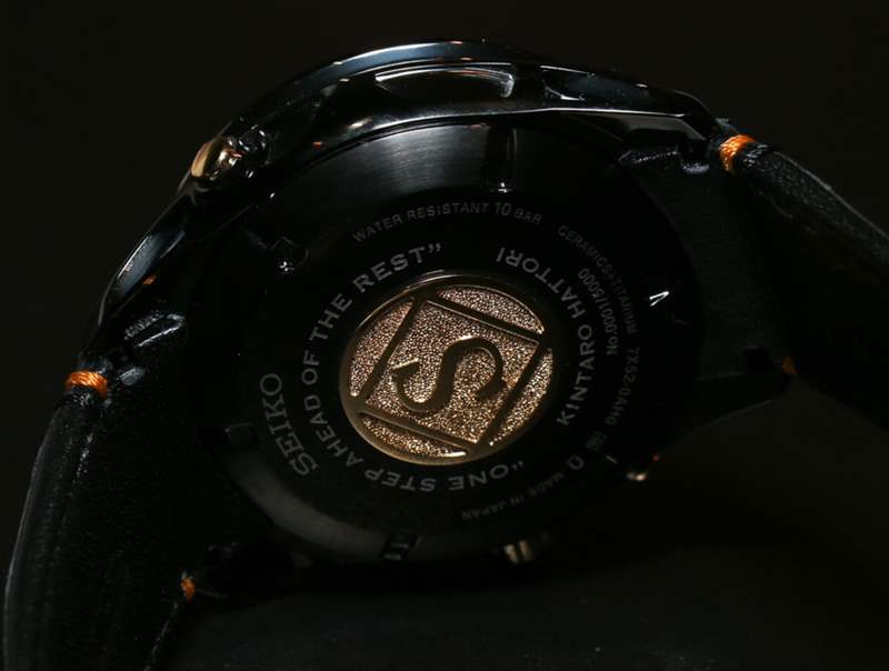 精工Astron服部金太郎特別限量版GPS手表上手-復(fù)刻表
