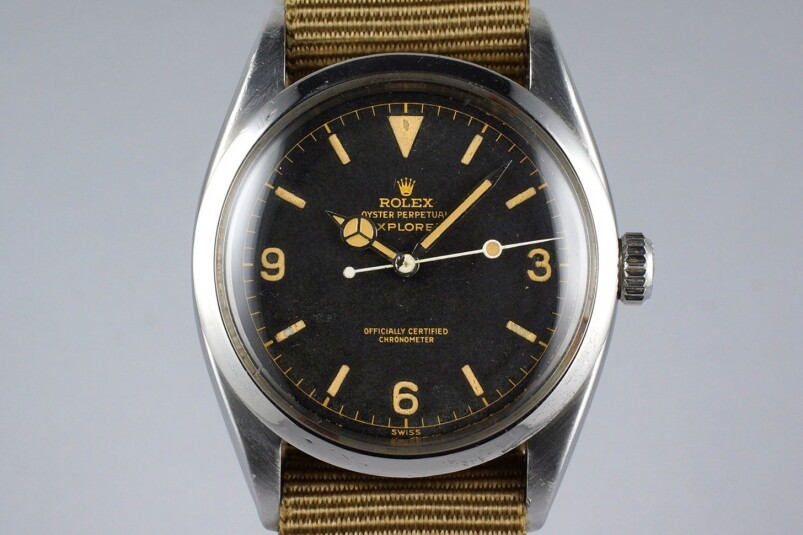 1955年推出的6610，表面改為gilt dial（俗稱「嚦架面」），是舊裝勞力士迷的至愛。 而在60