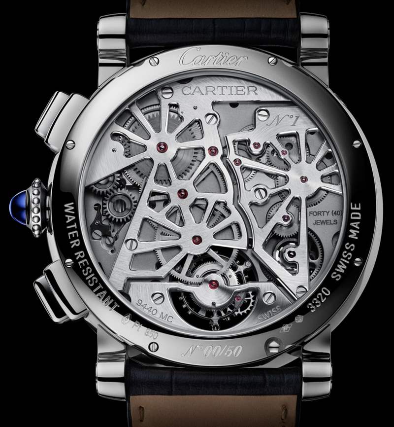 Rotonde de Cartier地球與月球陀飛輪腕表-復(fù)刻表