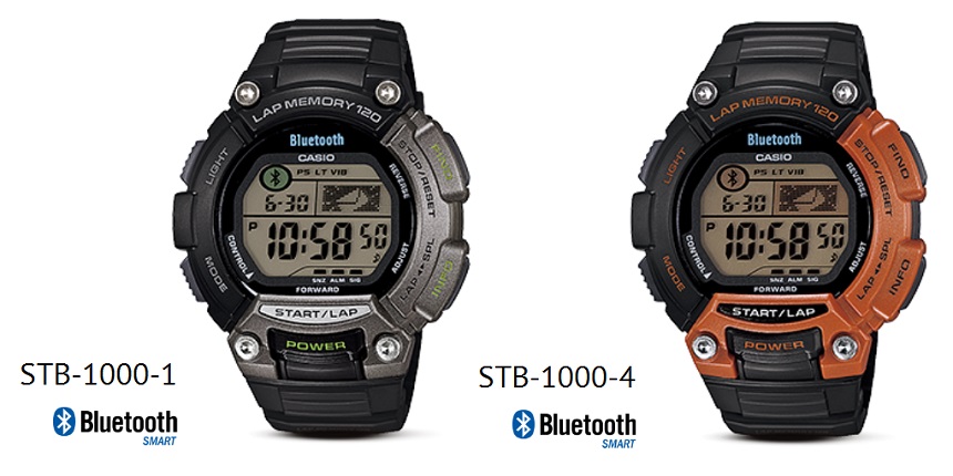 卡西歐Sports Gear STB-1000藍牙手表提供健身信息和電話提醒-復刻表