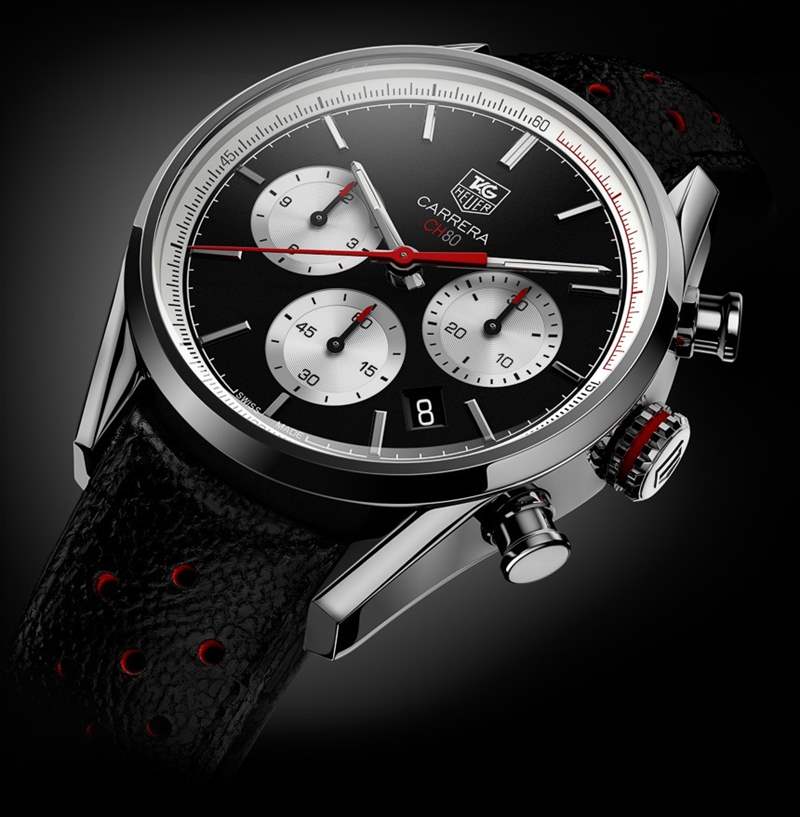 泰格豪雅Carrera Calibre CH 80腕表:重回1960年代經(jīng)典-復(fù)刻表
