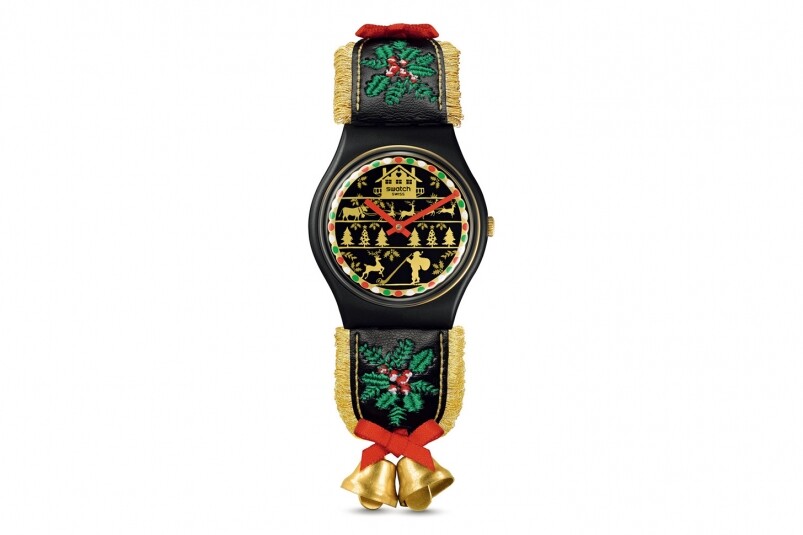 最有圣誕氣氛的腕表:Swatch Golden Merry 最有圣誕氣氛的腕表:Swatch Golden Merry-復(fù)刻表