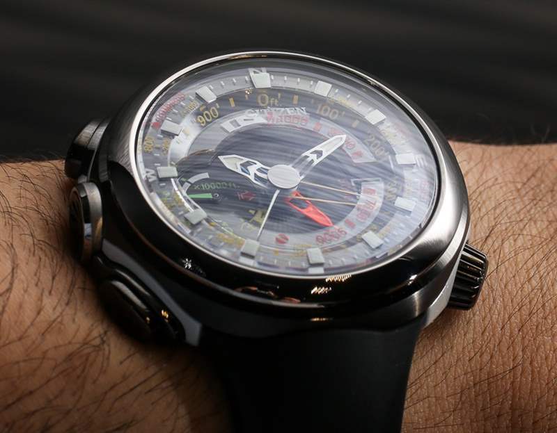 西鐵城Promaster Altichron Cirrus腕表上手體驗(yàn)-復(fù)刻表