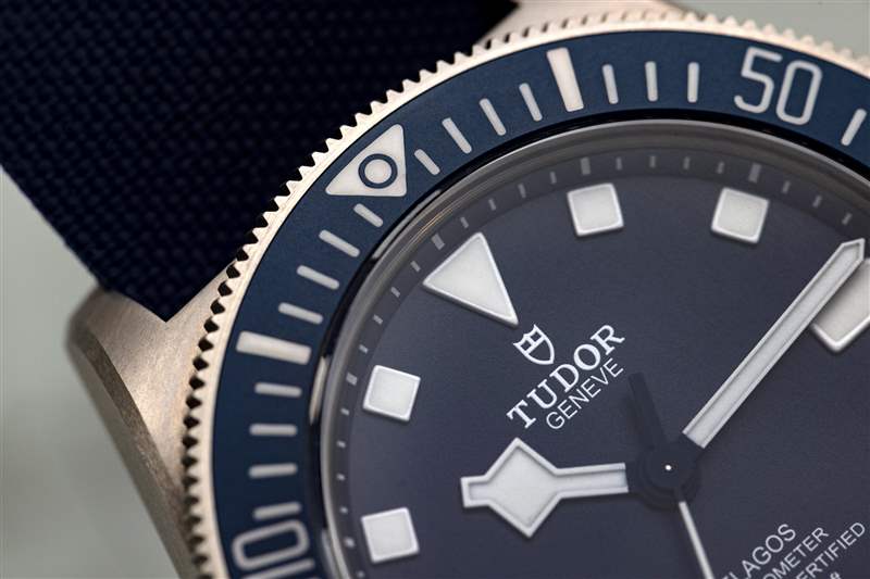 帝舵 Pelagos FXD 表盤特寫