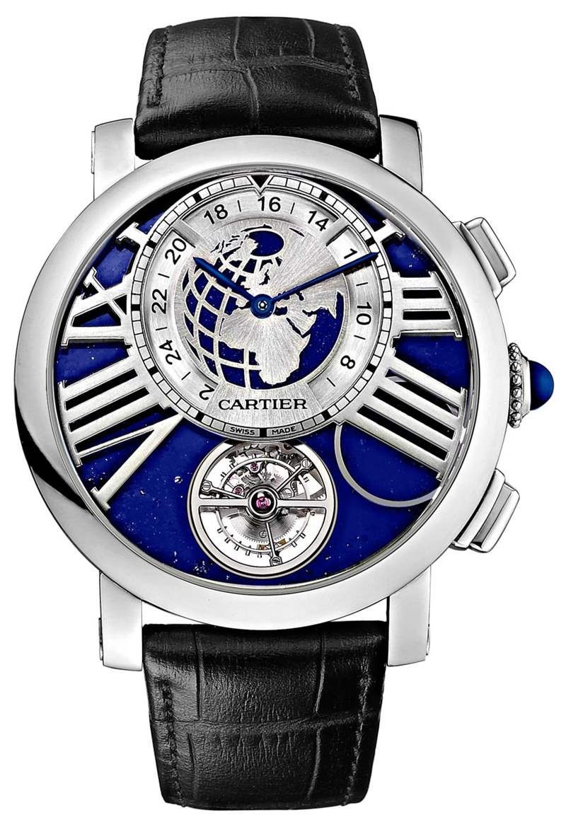 Rotonde de Cartier地球與月球陀飛輪腕表-復(fù)刻表