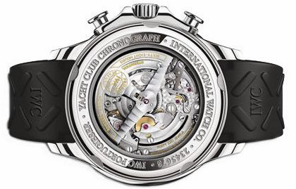 IWC Yacht Club watch back IWC万国表葡萄牙游艇俱乐部计时腕表-复刻表