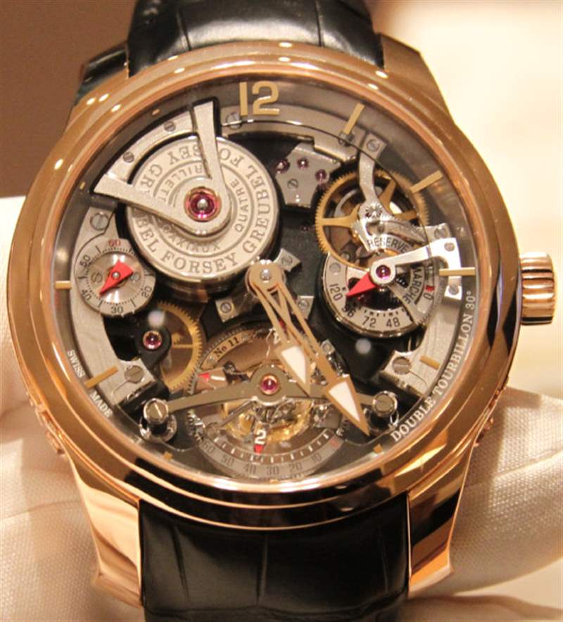 Greubel Forsey Double Tourbillon Technique watch 8 格鲁贝尔福西Greubel Forsey双陀飞轮腕表-复刻表