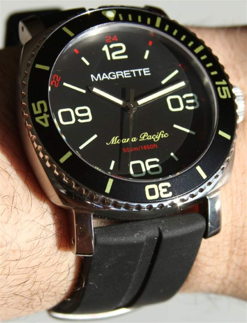 Magrette Moana Pacific Diver 12 马格莱特Magrette莫阿纳太平洋潜水员手表-复刻表