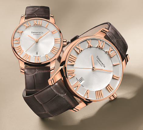Tiffany ATLAS DOME RED GOLD watch 蒂芙尼Tiffany & Co手表和斯沃琪集团的手表哪个更值得入手-复刻表