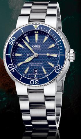 diver4 豪利时Oris Divers Date日历潜水腕表-复刻表