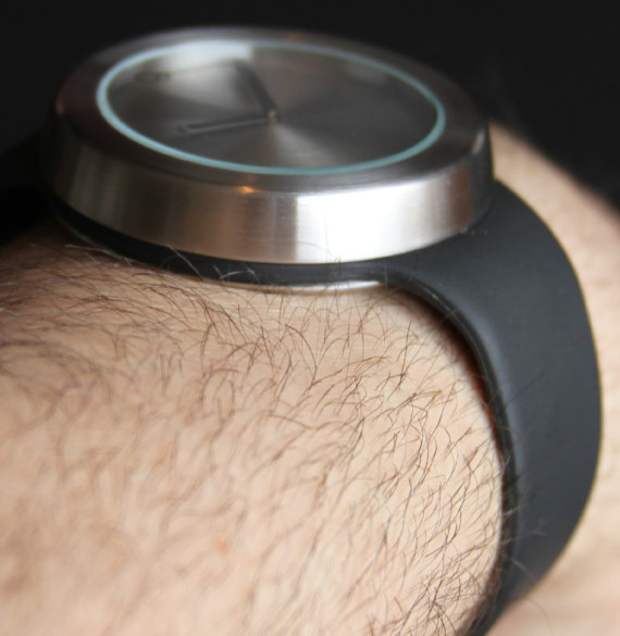 Pi Watch 8 Pi Watch By Ben McCarthy极简主义拉丝腕表-复刻表