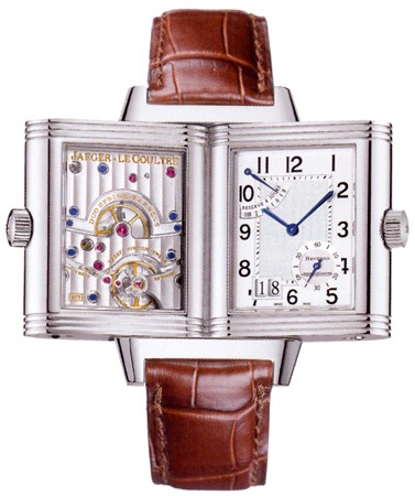 Jaeger-LeCoultre Reverso Grande Date watch JLC积家Reverso Grande 985《钢铁侠》托尼斯塔克同款腕表-复刻表