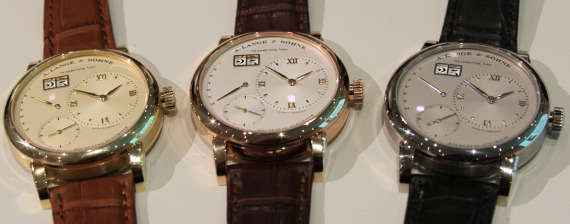 Lange Daymatic watch trio 朗格A. Lange & S?hne Lange 1 Daymatic腕表-复刻表