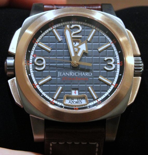 JeanRichard 2Timezones watch 4 JeanRichard理查德雙時區(qū)手表-復刻表