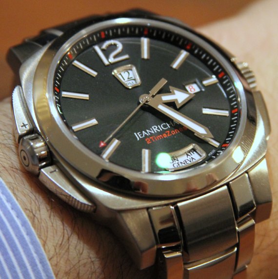 JeanRichard 2Timezones watch 3 JeanRichard理查德雙時區(qū)手表-復刻表