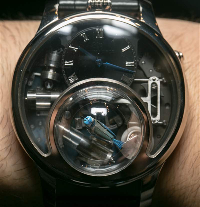 雅克德罗(Jaquet Droz)迷人小鸟自动玩偶腕表歌舞升华-复刻表